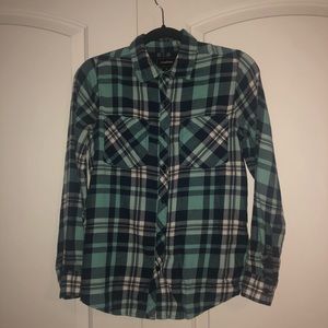 Flannel Botton-Down Shirt